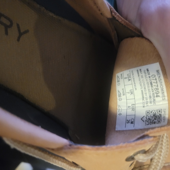 Men's Leather Sperry's - Picture 4 of 6